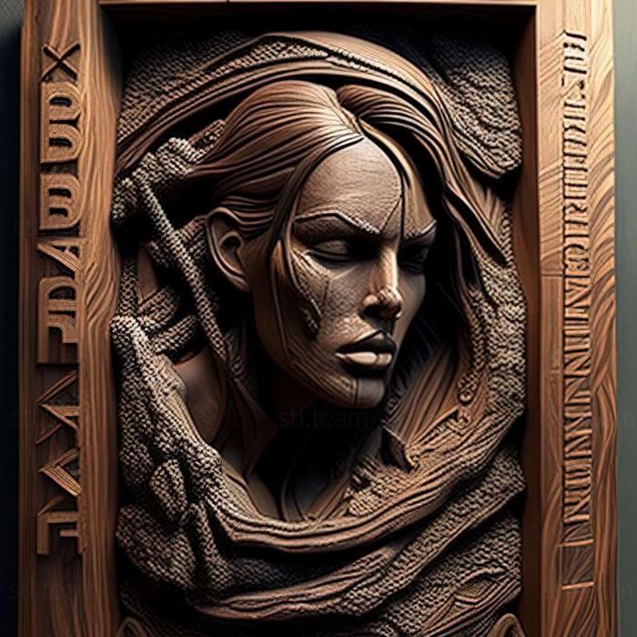 3D model Tomb Raider 2013 game (STL)